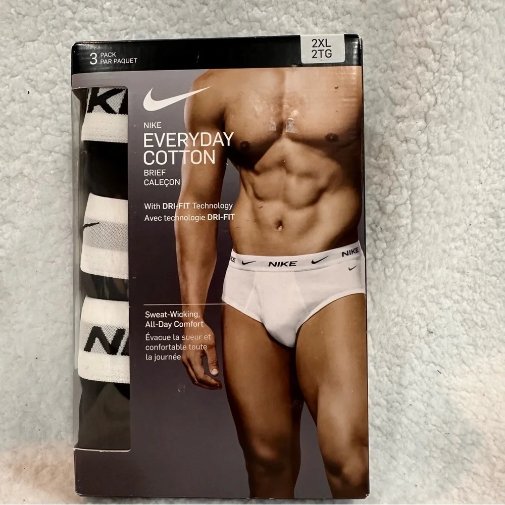 Nike Men's Everyday Cotton Briefs 2x
